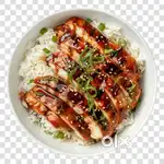 Food plating and sale in cafe