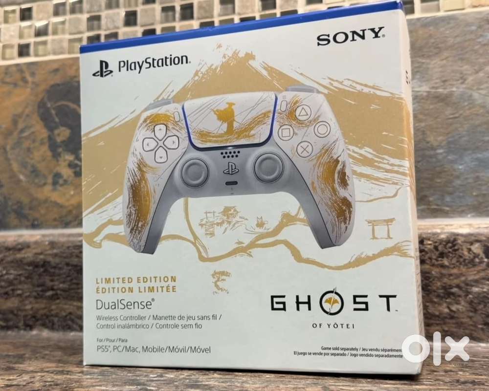 NewLimited Edition PlayStation PS5 DualSense Controller Ghost of Yeti