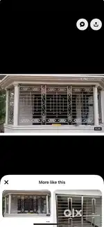 Ss railing work per feet just RS 550