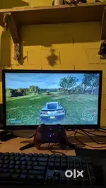 PC with graphics card & monitor