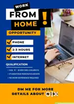 Work From Home – Online Income Opportunity