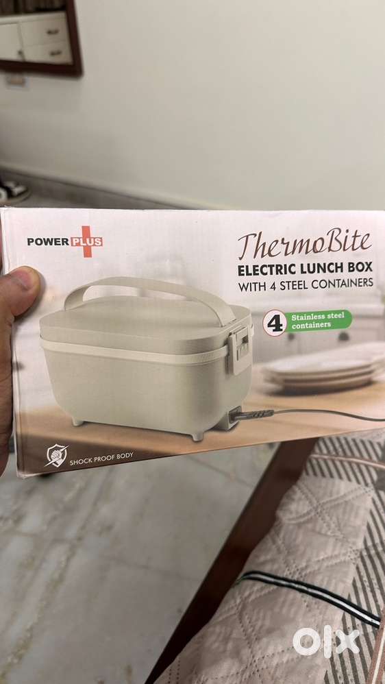 Electric tiffin food warmer