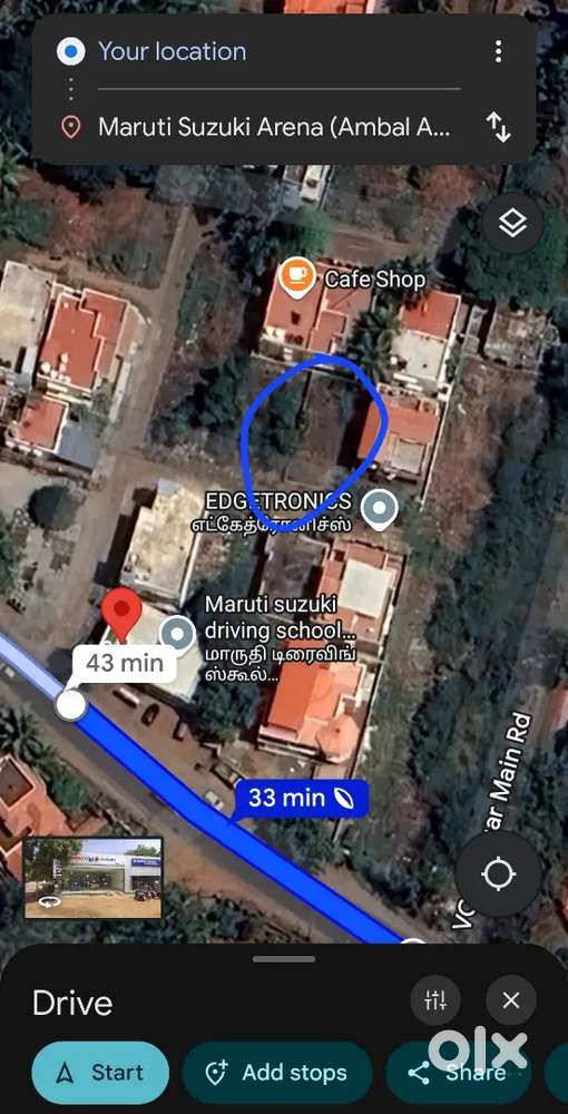 Kovaipudur prime plot for sale