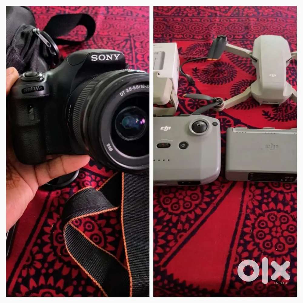 Sony Alpha 58 & DJI Mini 2 drone fly more combo