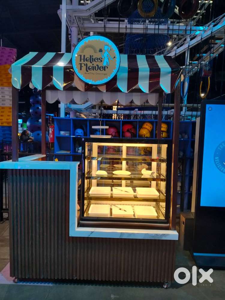 Bakery Display Cart for Malls