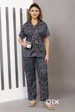 Cord Set Night suit set for Women
