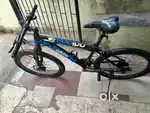 It is 21 gears cycle and unused and impressive colour!!