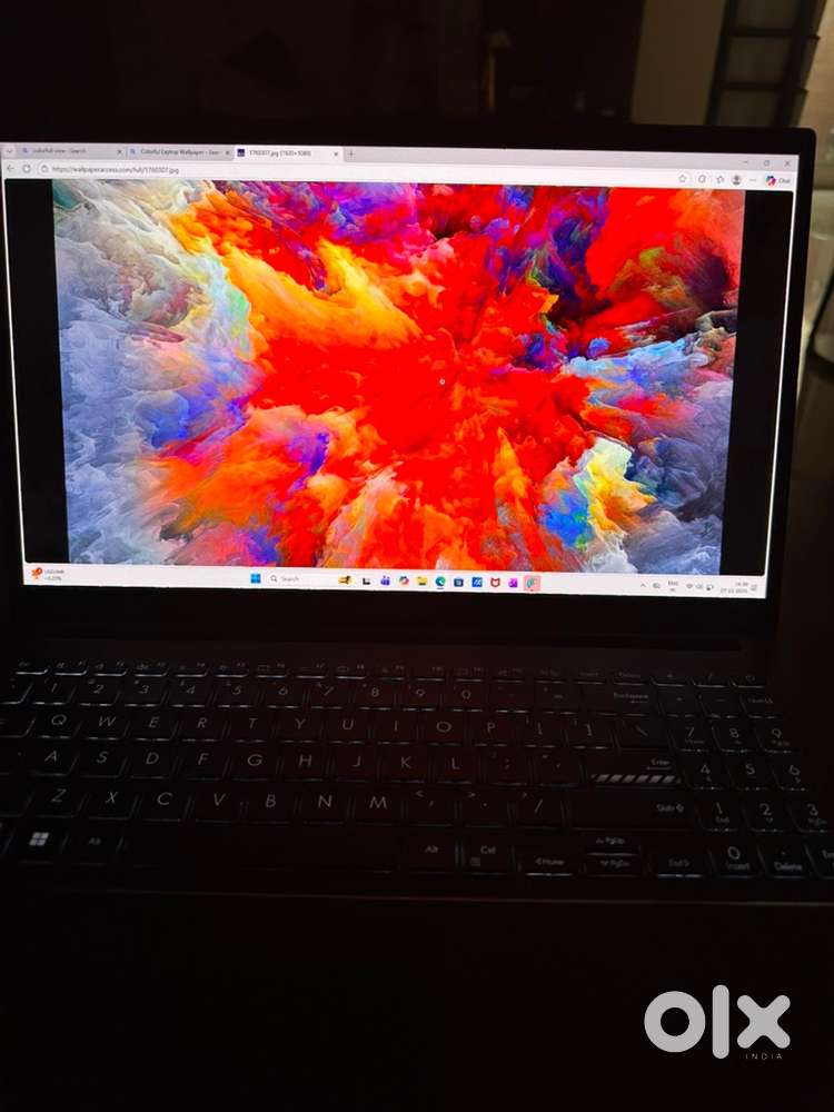 Asus Vivobook 16GM Ram and 512GB hardisk OLED 1year laptop