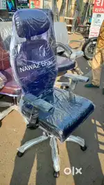 new office head mesh chair revolving office sofa & table available