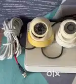 Cctv camera 2 DVR 4 channel 73e67o 5tt4