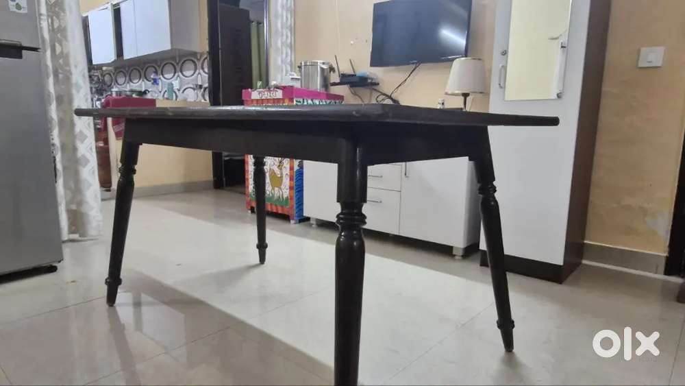 Dinning table sheesham wood 6 seater large
