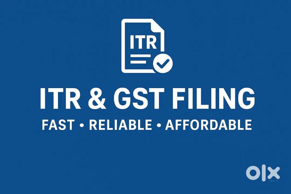ITR & GST Filing Services-  Fast  &

Affordable