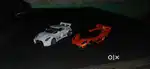 hotwheels car nissan gtr and gordan murray