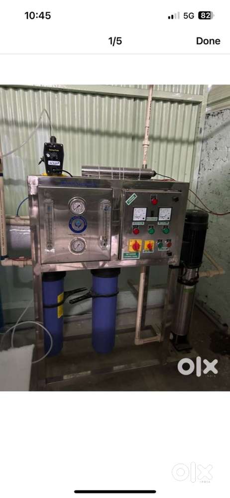1000lts per hr Ro plant for sale