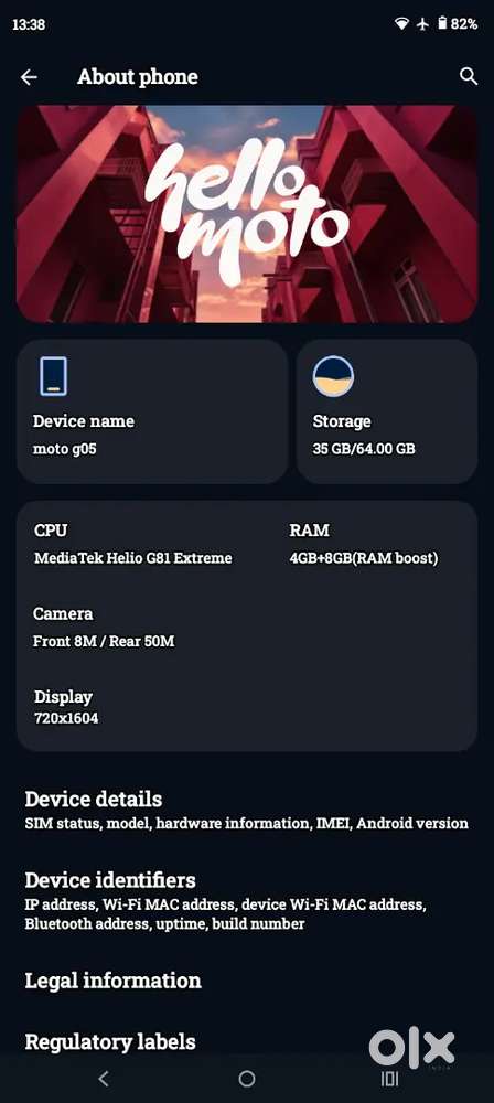 motorola go5