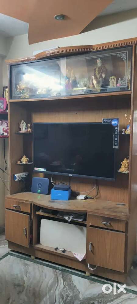 Wooden TV cupboard