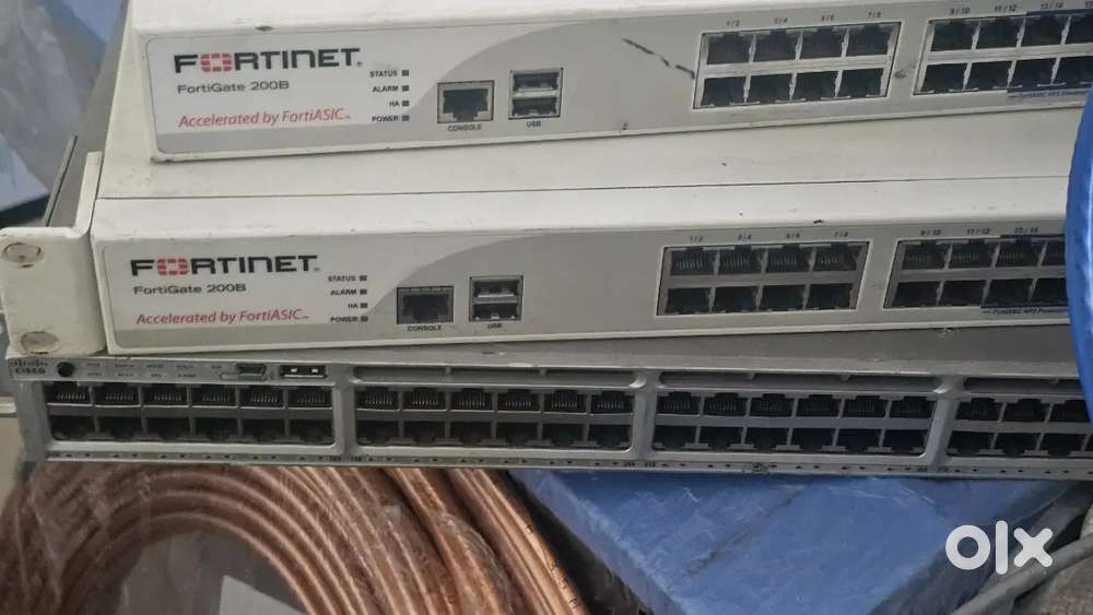 Cisco, aruba, HP, fortigate firewall