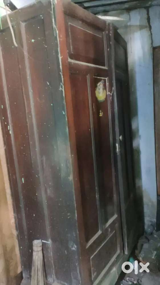 Antique Burma teak wood Almirah for Sell