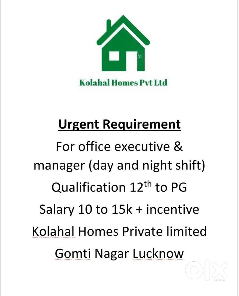 Without Target Job in Gomti Nagar Lucknow