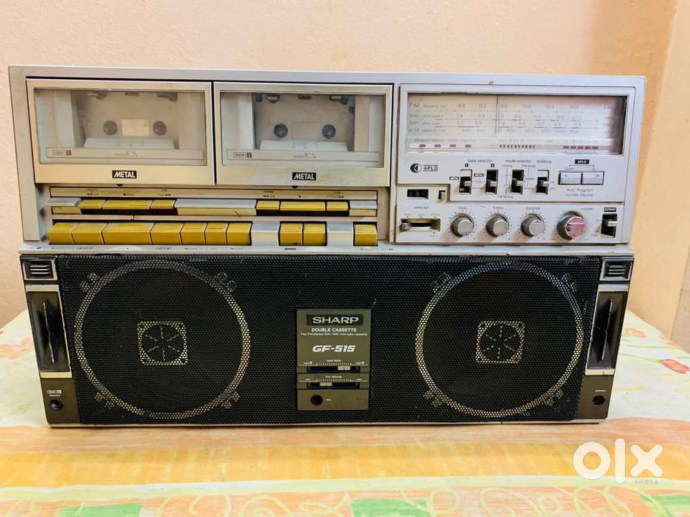 Radio and tape recorders