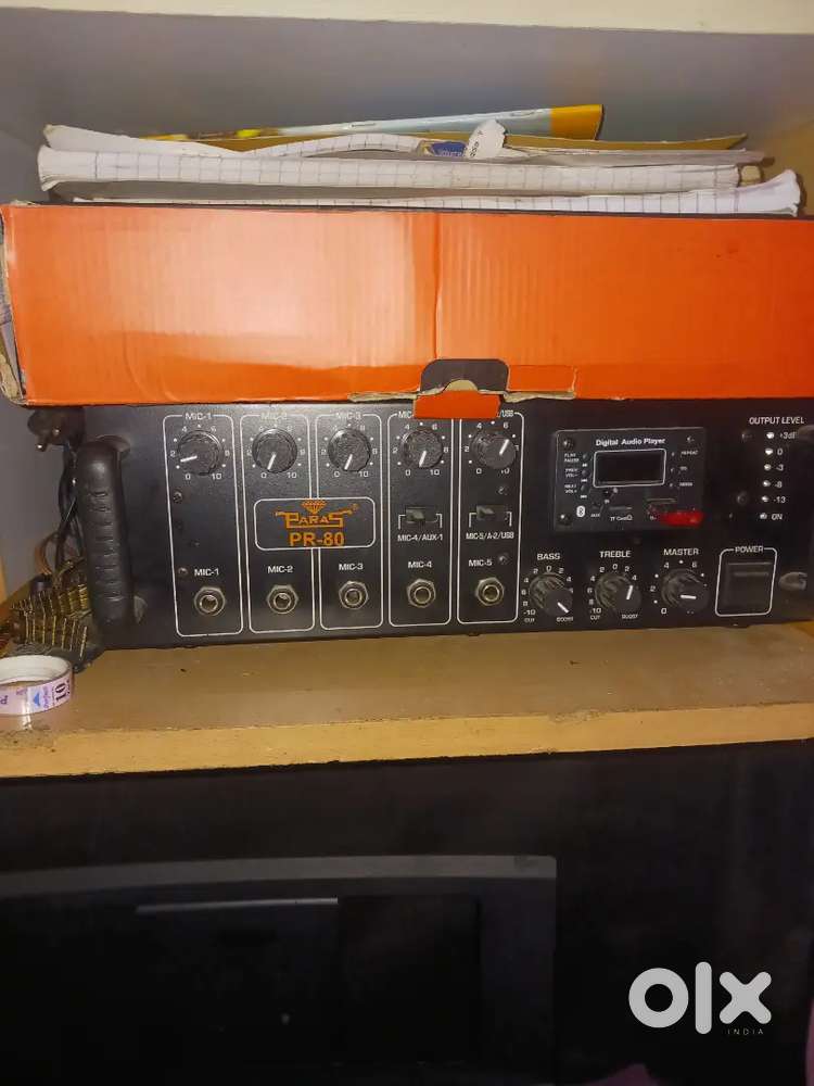 Amplifier 5 channels equal to Ahuja amplifier.