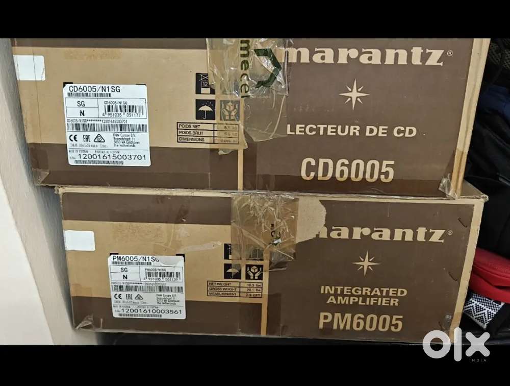 Marantz PM6005 with Marantz CD6005 complete box pieces