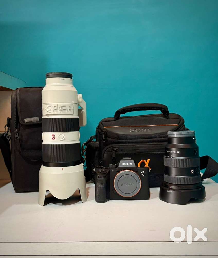 Sony a7iii, Lens 16 35 GM f2.8, 70 200 GM f2.8, full frame.