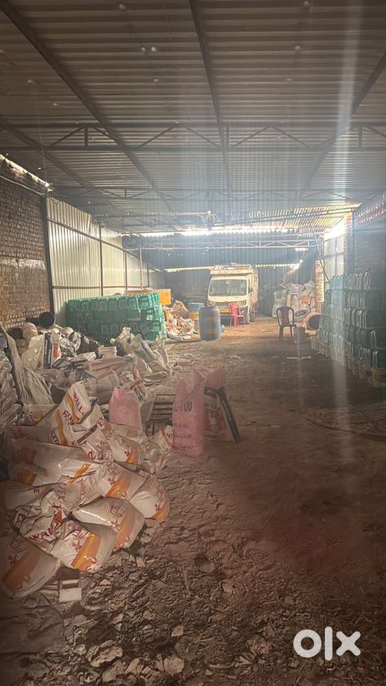 Commercial plot shade coverd