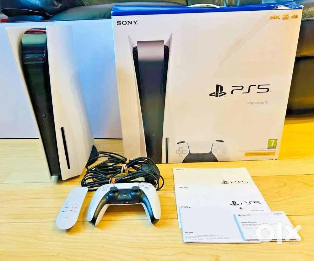 Sony PS5 Playstation 5 Disc Edition Games Console White Boxed  Media