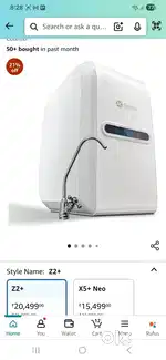 Ao Smith RO Purifier under sink