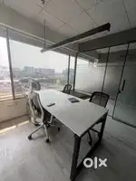 Office on rent with luxurious furniture