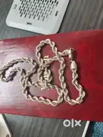 92.5 pure genuine Silver chain for men, 80 gram weight