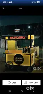 Food cart for Shawarma /Momos
