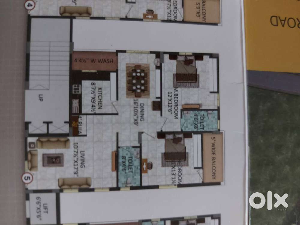 2bhk gated community flat for sale