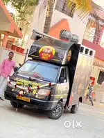 Food truck with all material fridge , inverter,gas, table's,cheirs
