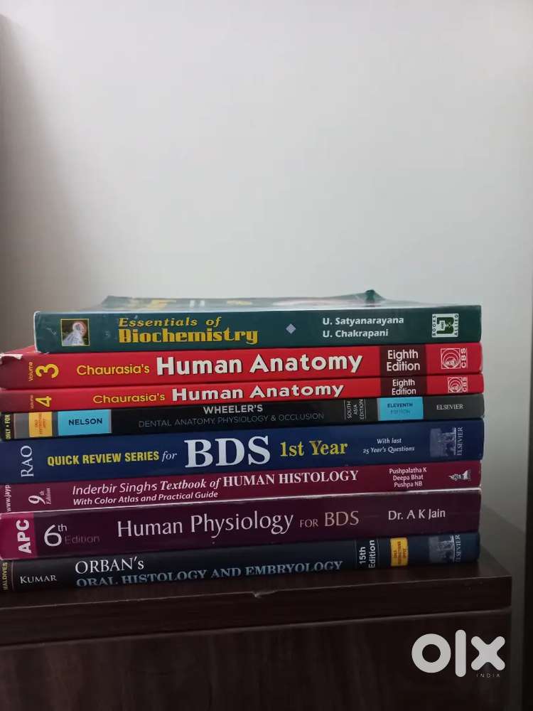 1st Year BDS Books