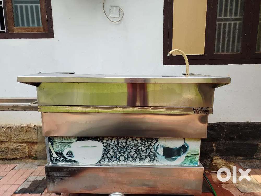 Stainless steel juice Tea counter cooler bluestar