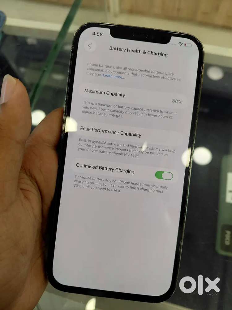 IPHONE 12 PRO MAX 128GB 
88% BATTERY