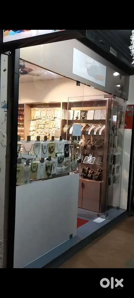Front door glass for shop