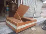 New Disigner Single Divan Box Bed Size 6x4 only 7500/- size 6x3 6500/-