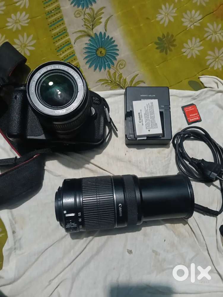 With battery and charger