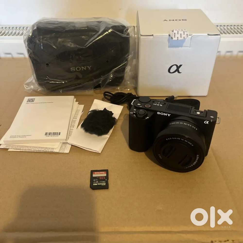 Sony Alpha ZV-E10 II Mirrorless Digital Camera W 16-50mm Lens 128GB SD