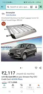 Urgent sale Brand New Universal Car luggage carrier