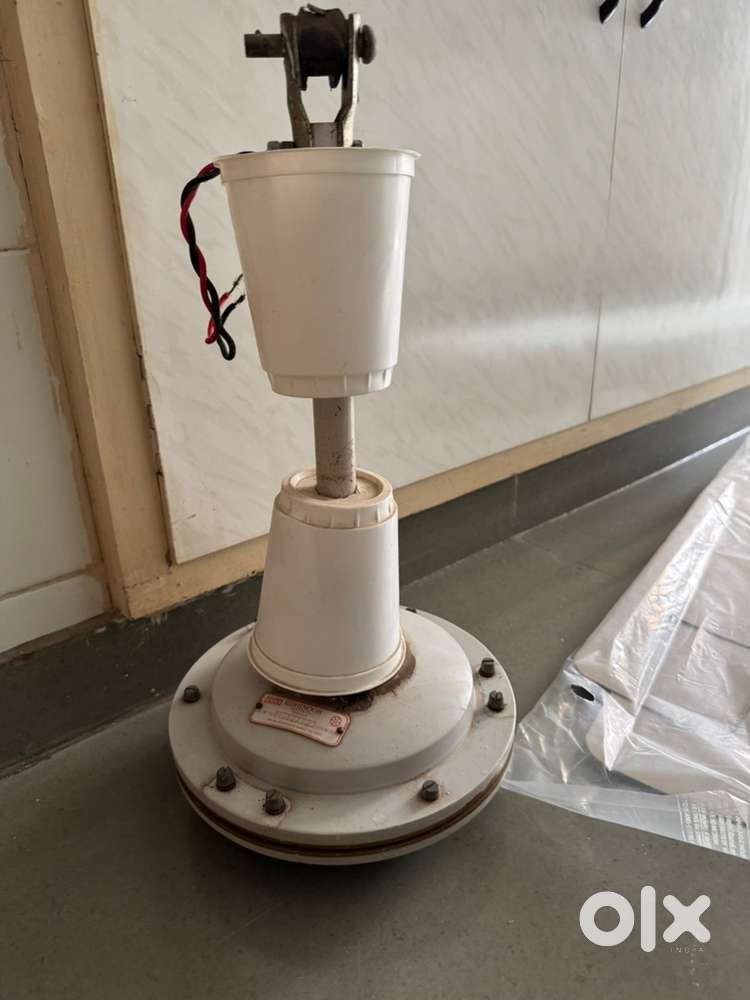 Celling fan and water geyser