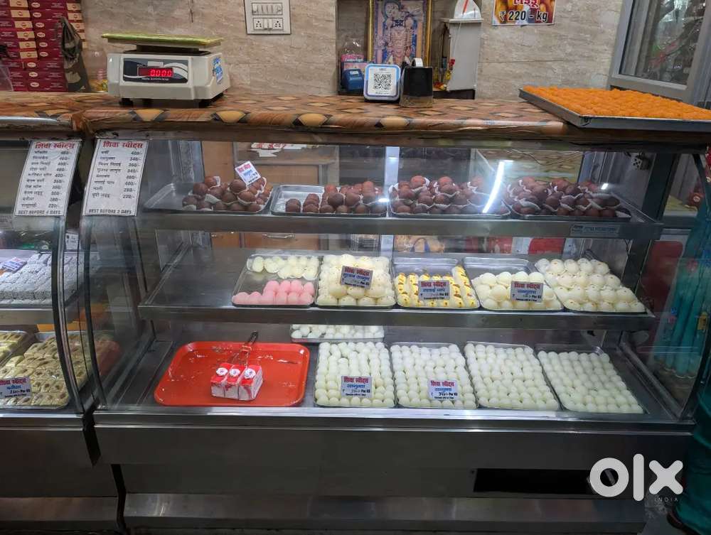 Sweets and bakery counter