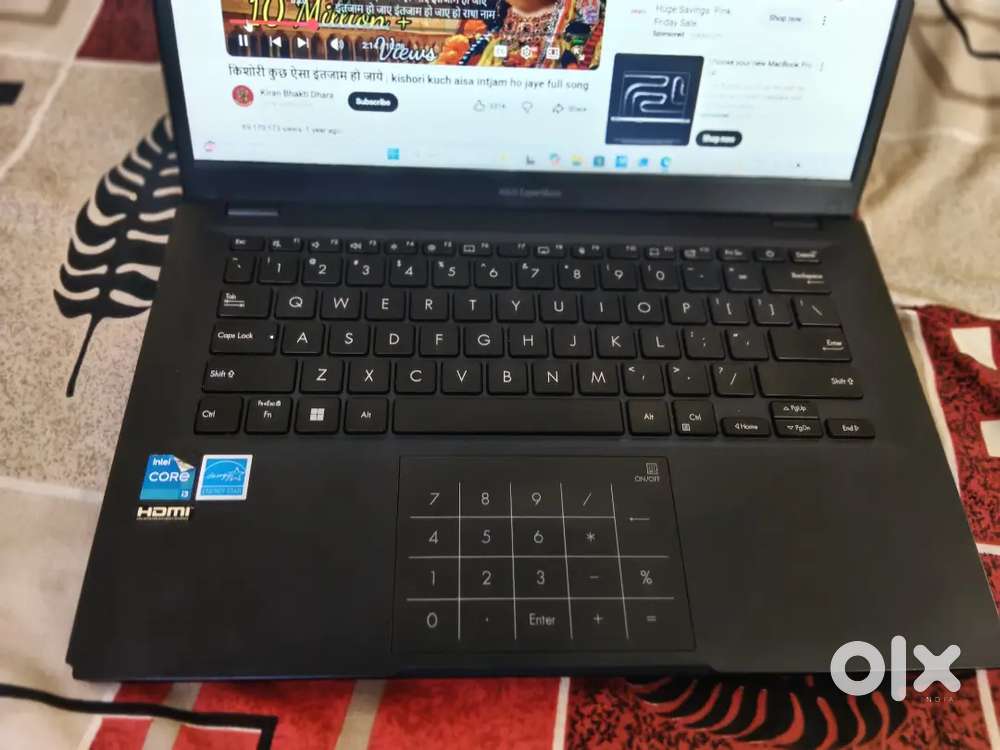 Asus laptop core i3 12th generation 8/512