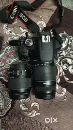 Canon 1500 d 2 lens pura new hai bill box sab hai