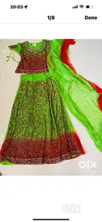 Mehendi and sangeet dress