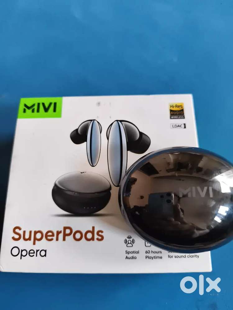 Superpods Opera, 60Hrs PT, Spatial Audio, Hi-Res & LDAC, 3D HD Audio,