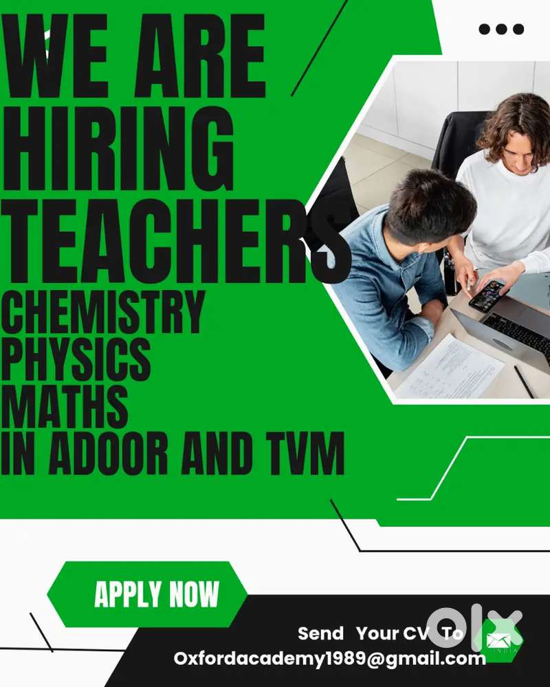 Teachers needed